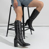 Metallic Western Boots