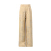 Diamond Inlaid High Waist Slimming Wide Leg Pants