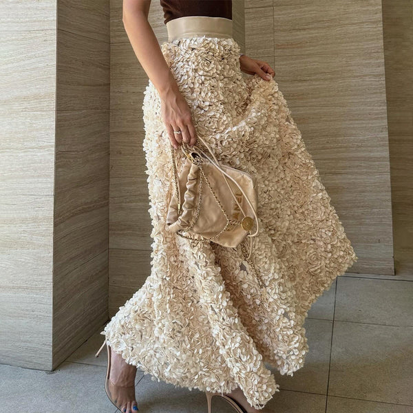 Petal Long Skirt
