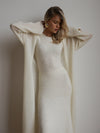 Autumn Knitted Cardigan Sleeveless Dress