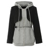 Chain Can Be Cinched Hoodie Sweater Dress