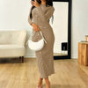 Autumn Elegant Maxi Dress