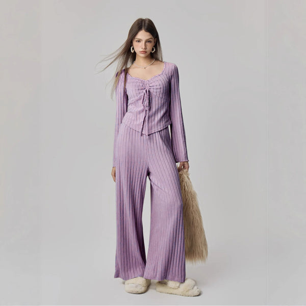 Knitted Top & Pants