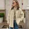 Retro Contrast Casual Jacket