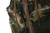 Camouflage Three Dimensional Zipper Pocket Mid Length Skirt