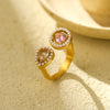 French Entry Lux Open Ring