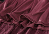 Velvet Fishtail Sequined Skirt