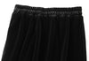 Velvet Fishtail Sequined Skirt