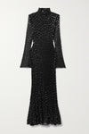 The Rhinestone Arrival Black Dress
