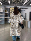 Leopard Faux Fur Coat