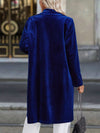Velvet Trench Coat