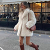 Fluffy Soft Fox Fur Jacket