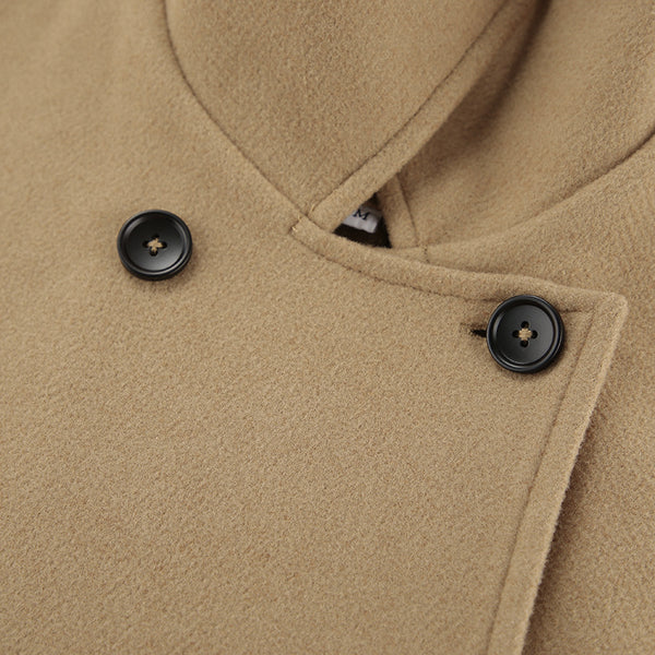 Brown Batwing Cardigan Coat