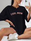 Cool Mom Casual Black T Shirt