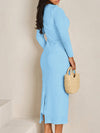 Autumn Elegant Maxi Dress