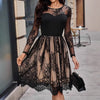 Lace Patchwork Dress