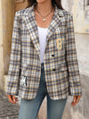 College Season Plaid Jacket