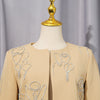 Diamond Inlaid High Waist Slimming Wide Leg Pants