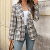 College Season Plaid Jacket