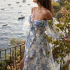 Tube Top Split Dress