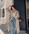 Leopard Faux Fur Coat