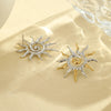 Twisted Sunflower Earrings
