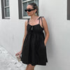 Black Camisole Classic Dress