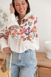 Autumn Bloom Casual Shirt