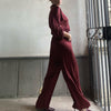 Satin Casual Shirt & Pants