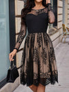 Lace Patchwork Dress