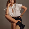 Linen Pleated Shirt