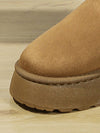 Brushed Lining Platform Snow Boots