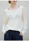 Autumn Tencel Wool Tops