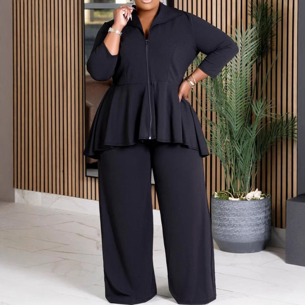 Top & Wide Leg Pants