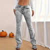 Slim Fit Flared Jeans
