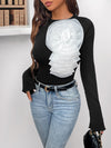 Sweet 3D Black Jumpsuit