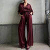 Satin Casual Shirt & Pants
