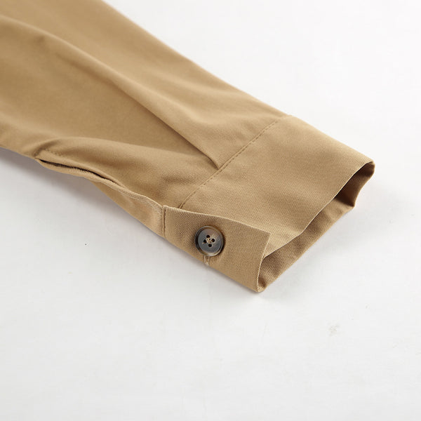 Leather Loose Trench