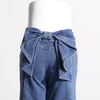 Bow Denim Pants