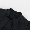 Bow Tie Long Sleeve Top & Skirt