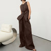 Cotton Linen Vest & Pants