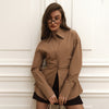Office Pleated Shirt