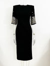 Cocoa Yacht Club Beads Diamond Mid Length Dress