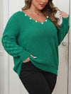 Pineapple Beaded Pearl Top