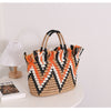 Loose Edge Straw Bag