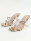 Fairy Crystal Square Toe Sandals