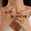 Asymmetric Petal Ring