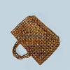 Wooden Beaded Hand Woven Shoulder Bag