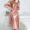 Cocoa Yacht Club Ice Silk Robe & Nightgown