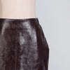 Elegant Hundred Stitch Mid Length Solid Color Hip Skirt